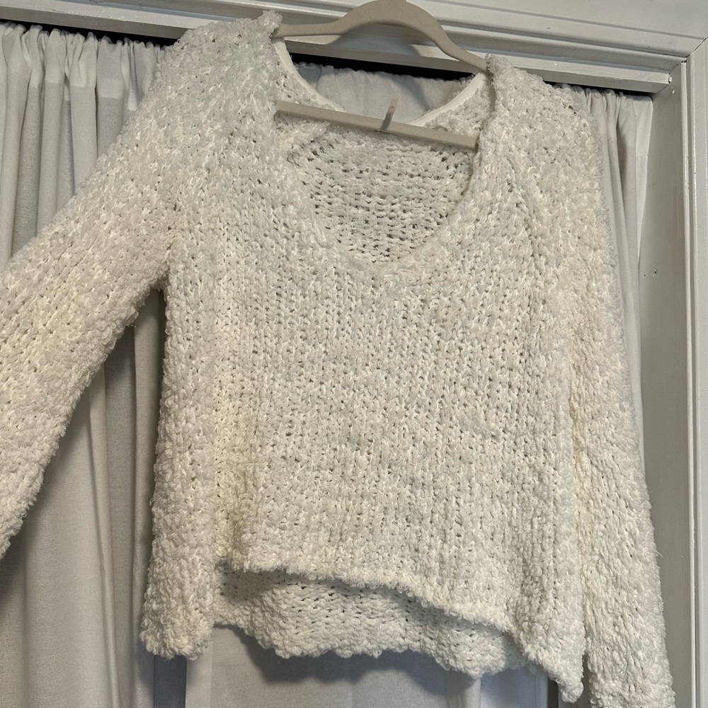 Free people cream sweater